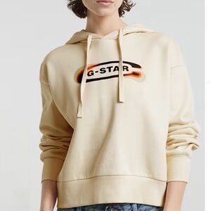 G-Star Old Skool Logo Loose Hoodie